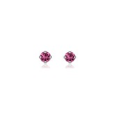 pink tourmaline earrings